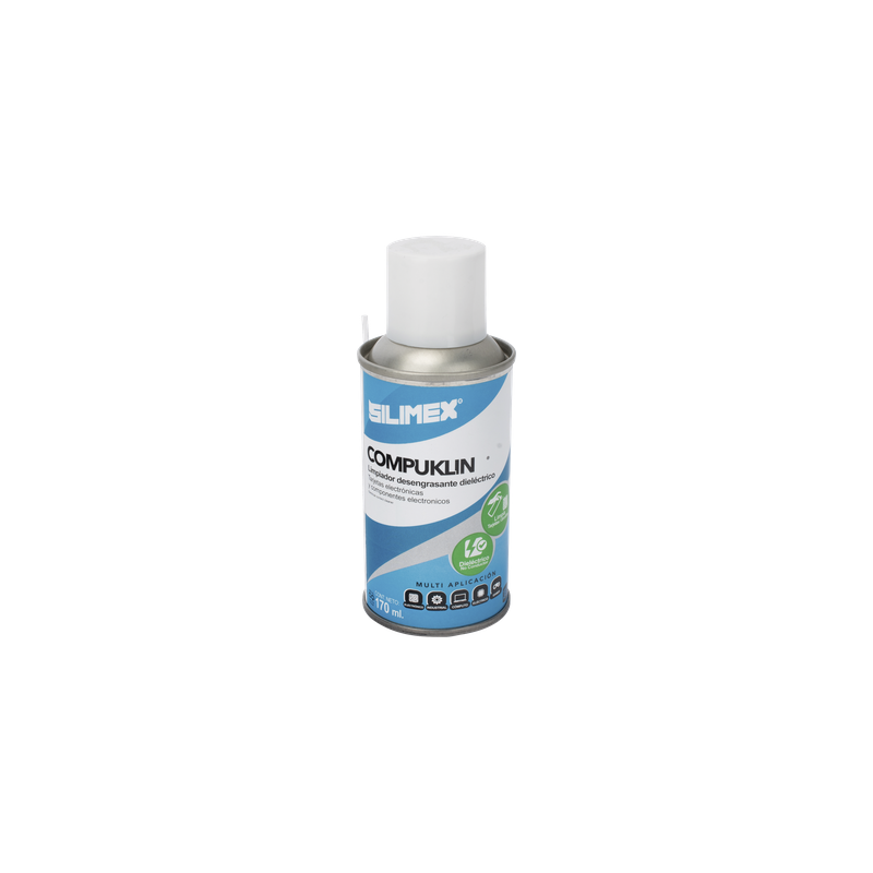 Limpiador Desengrasante Dieléctrico / Aerosol 170 ml / Evaporación Ultrarrápida / Tarjetas Electrónicas y Circuitos