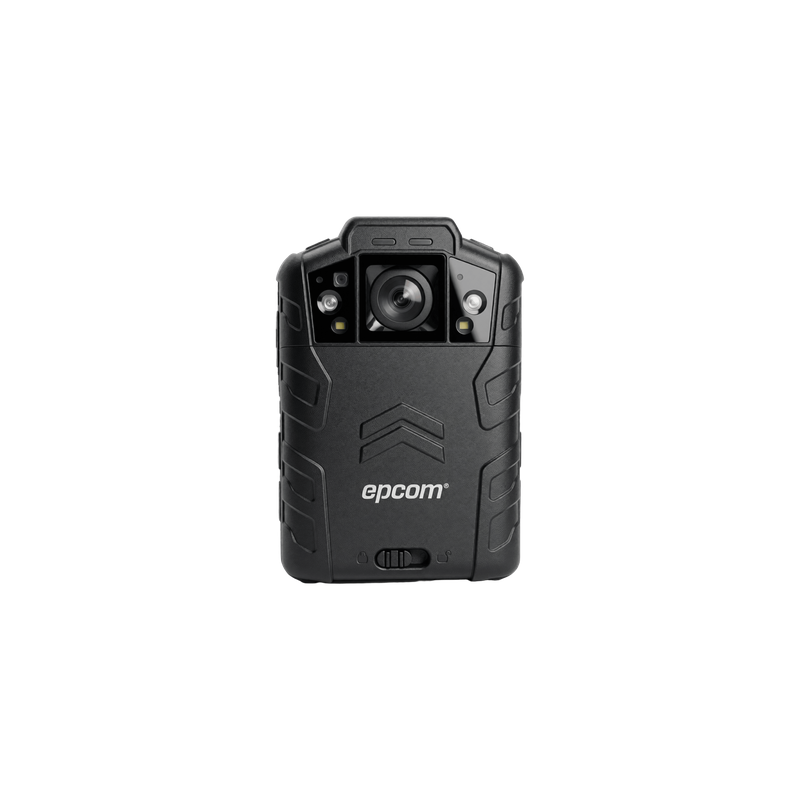 Body Camera / Video 4 Megapixel / Captura 48 Megapixel / IR 15 m (49.2 ft) / Ángulo 130° / Almacenamiento 128 GB