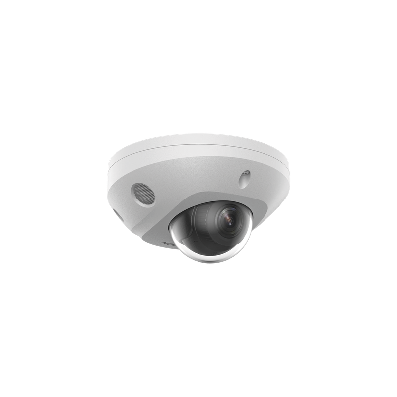 Mini Domo IP HIKVISION 6MP Dual Light AcuSense WDR IP67 IK8