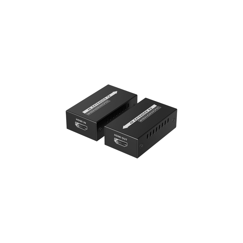 Extensor HDMI / 4K 60 Hz / Alcance 60 m (196.9 ft) / Latencia Cero / Alimentación Solo TX / Cat6/Cat6A/Cat7