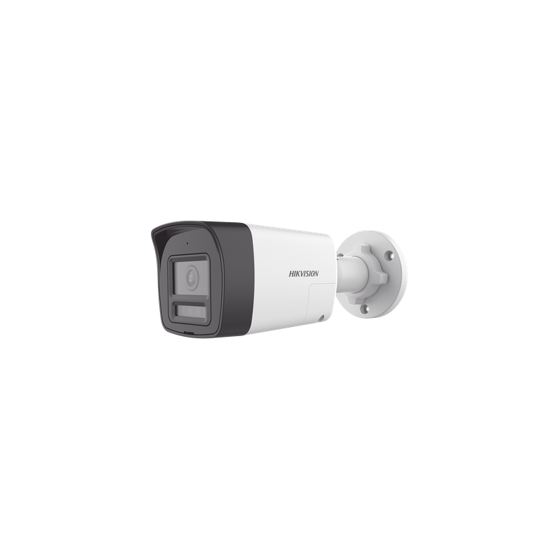 Cámara Bala TURBOHD / 3K 5 Megapixel / Lente 2.8 mm / Ángulo 112° / Dual Light IR 30 m (98.4 ft) + Luz Blanca 20 m (65.6 ft) / Audio Bidireccional / IP67