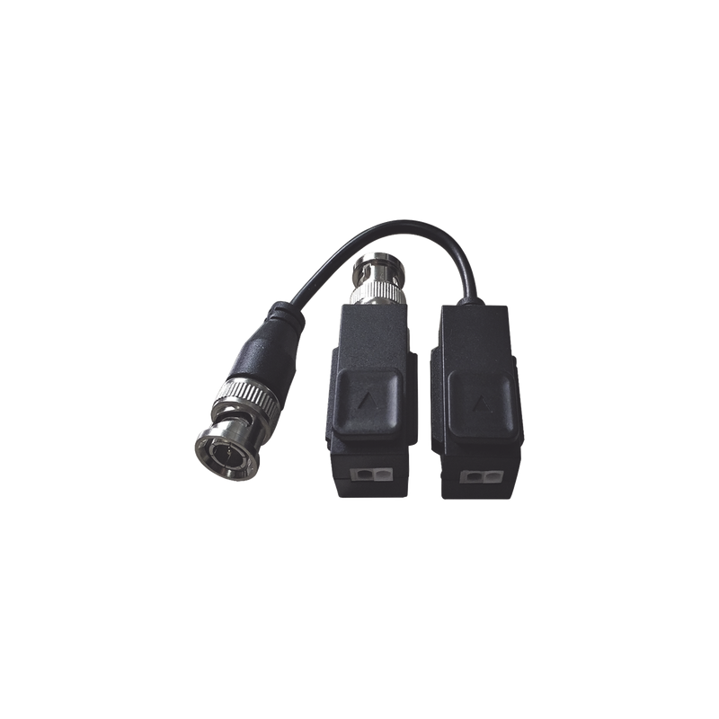 Transceptor de Video Pasivo / Hasta 8 MP (4K) / Distancia 400 m (1312.3 ft) / Inmunidad 60 dB / Audio por Coaxitron / Push Button