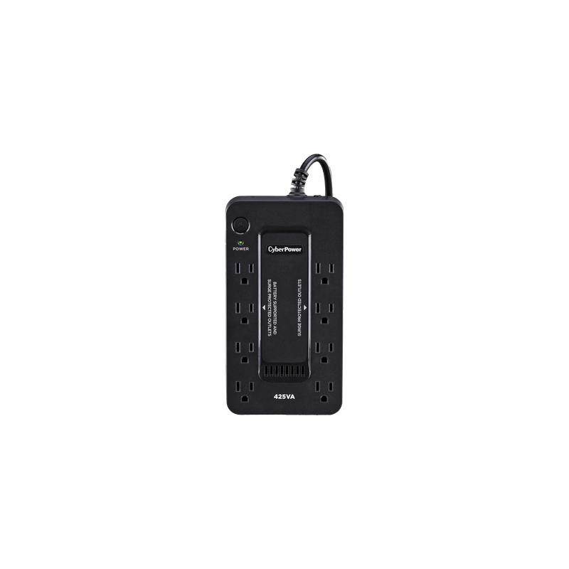 UPS de Reserva / 425 VA / 255 W / 8 Tomas NEMA 5-15R / 4 Salidas con Batería / Topología Standby / USB / 120 Vca