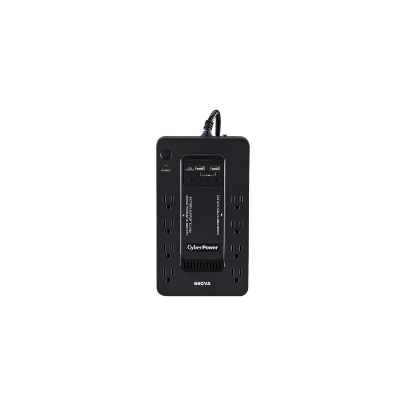 UPS CyberPower 650VA 390W Standby ECO 8 Tomas