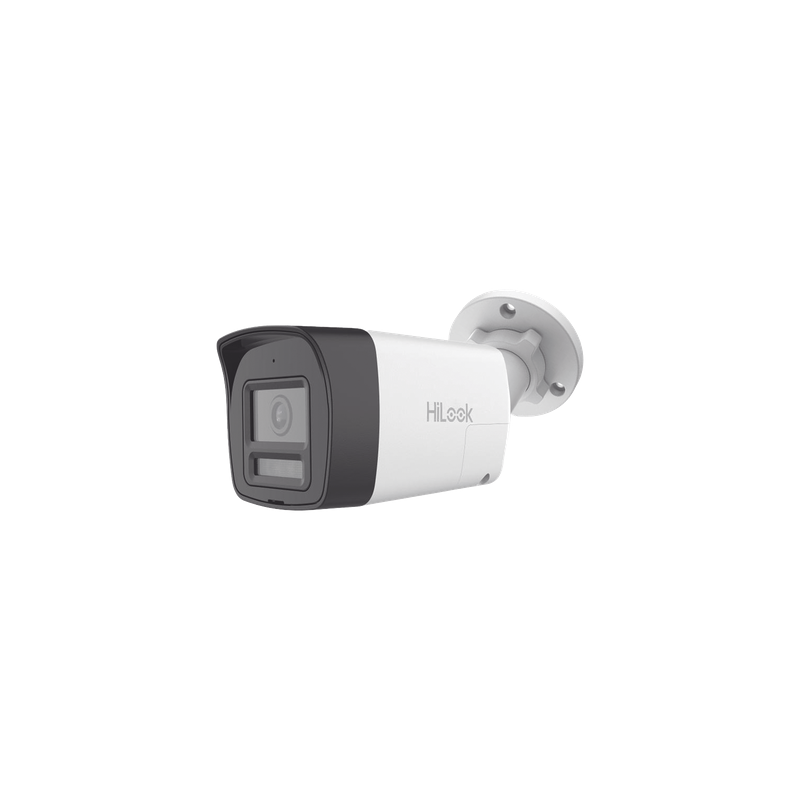 Cámara Bala TURBOHD / 2 Megapixel / Dual Light 30 m (98.4 ft) IR + 20 m (65.6 ft) Luz Blanca / Audio Bidireccional / IP67 / Metal