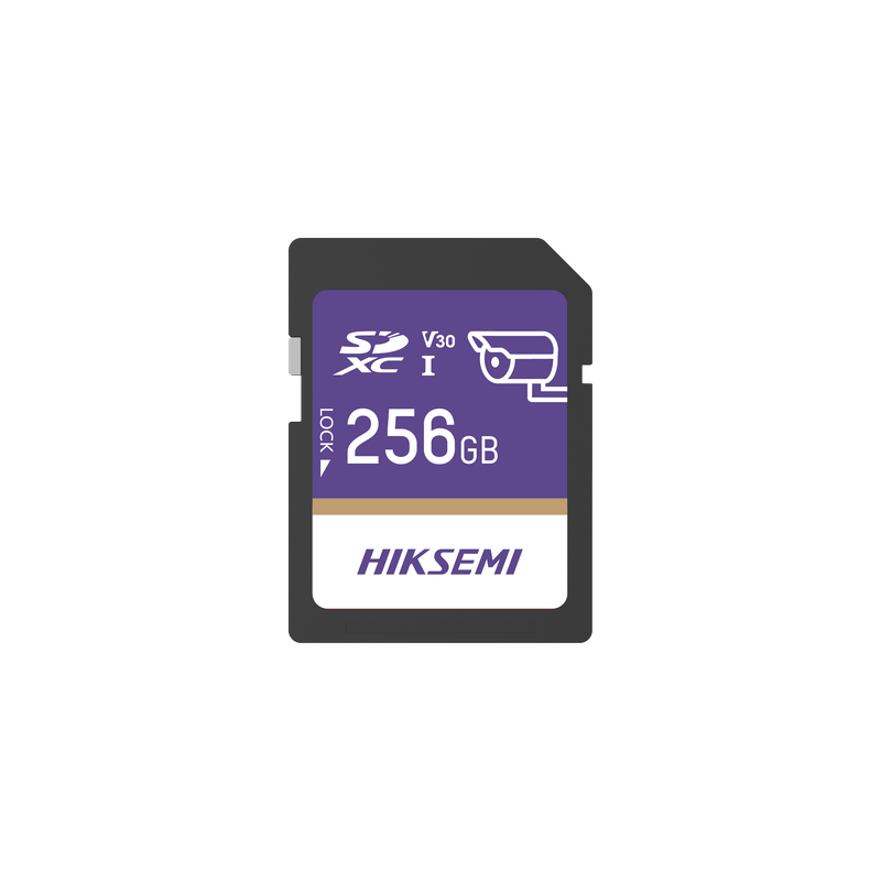 Tarjeta SD / 256 GB / 100 MB/s Lectura / 90 MB/s Escritura / Clase 10 U3 V30 / 3D TLC NAND / Videovigilancia 24/7