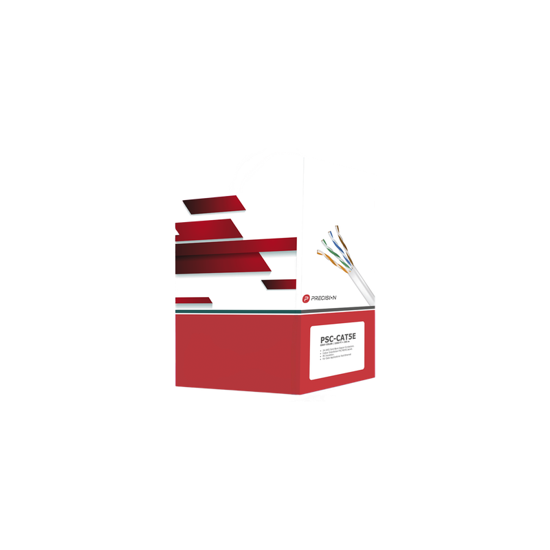 Bobina Cable UTP Cat5e 100% Cobre 305m Precisión