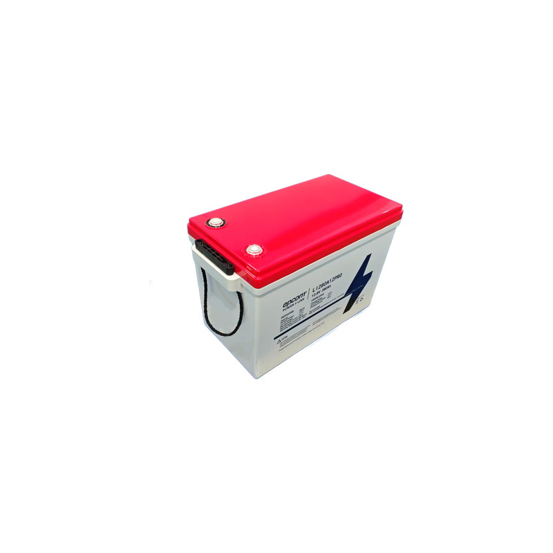 Batería de Litio LiFePO4 / 12.8 Vcc / 280 Ah / 3.58 kWh / 6000 Ciclos / Descarga 140 A / BMS Corte 11.2 Vcc