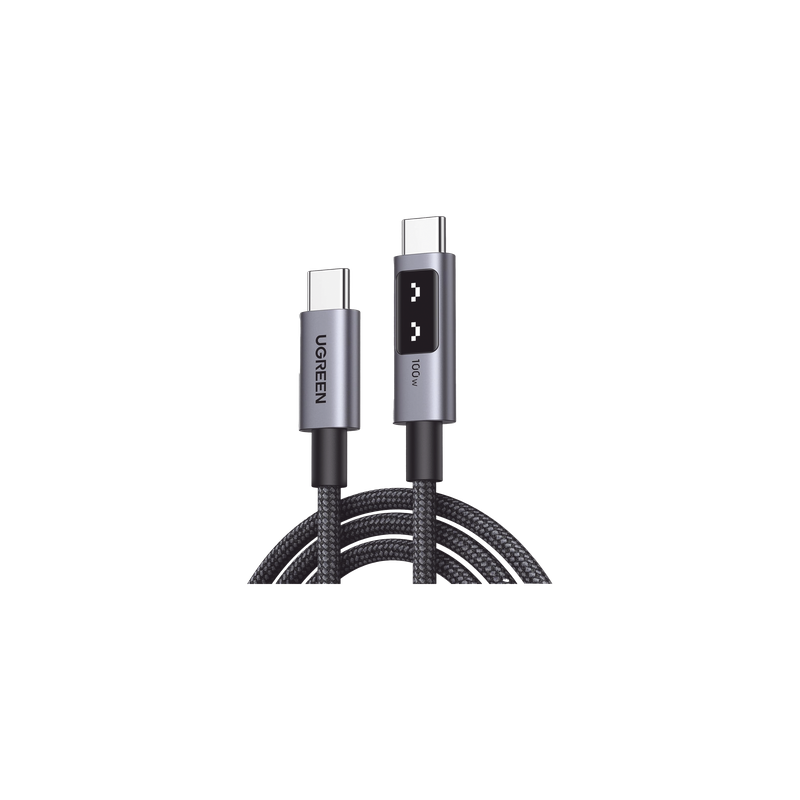 Cable USB-C a USB-C 100W UGREEN 1 Metro Carga Rápida