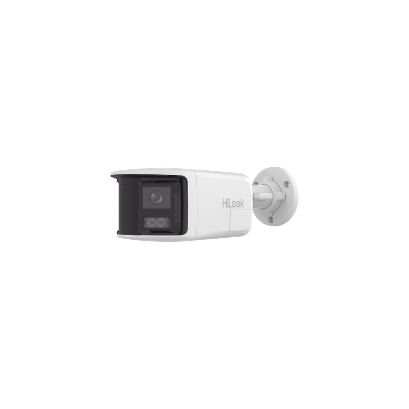 Cámara Bala IP / 6 Megapixel / Panorámica 180° / Dual Light 30 m (98.4 ft) / Audio Bidireccional / IP67 / PoE