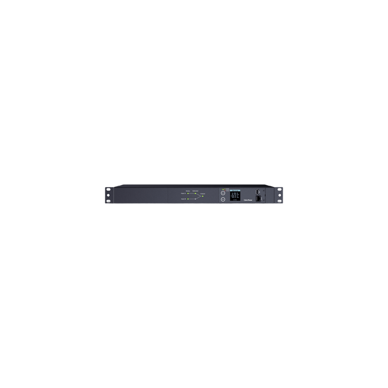 PDU ATS CyberPower 2 Entradas 120V 10 Salidas 1UR Horizontal