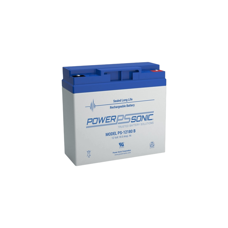 Batería POWER SONIC 12V 18Ah AGM/VRLA Tipo B UL
