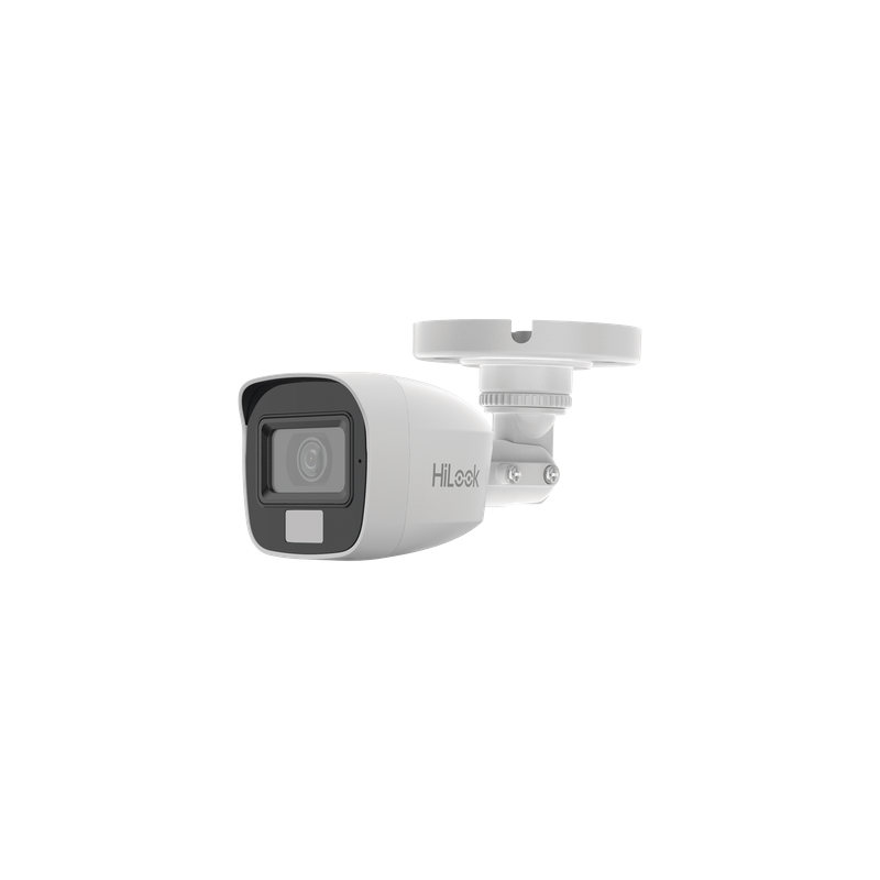 Cámara Bala TURBOHD / 2 Megapixel / Dual Light 20 m (65.6 ft) IR + 20 m (65.6 ft) Luz Blanca / Lente 2.8 mm 100° / Audio por Coaxitron / IP66 / Metal
