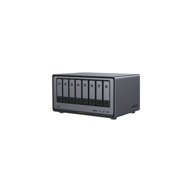 NAS UGREEN 8 Bahías 10GbE Intel i5-1235U Thunderbolt 4 NVMe