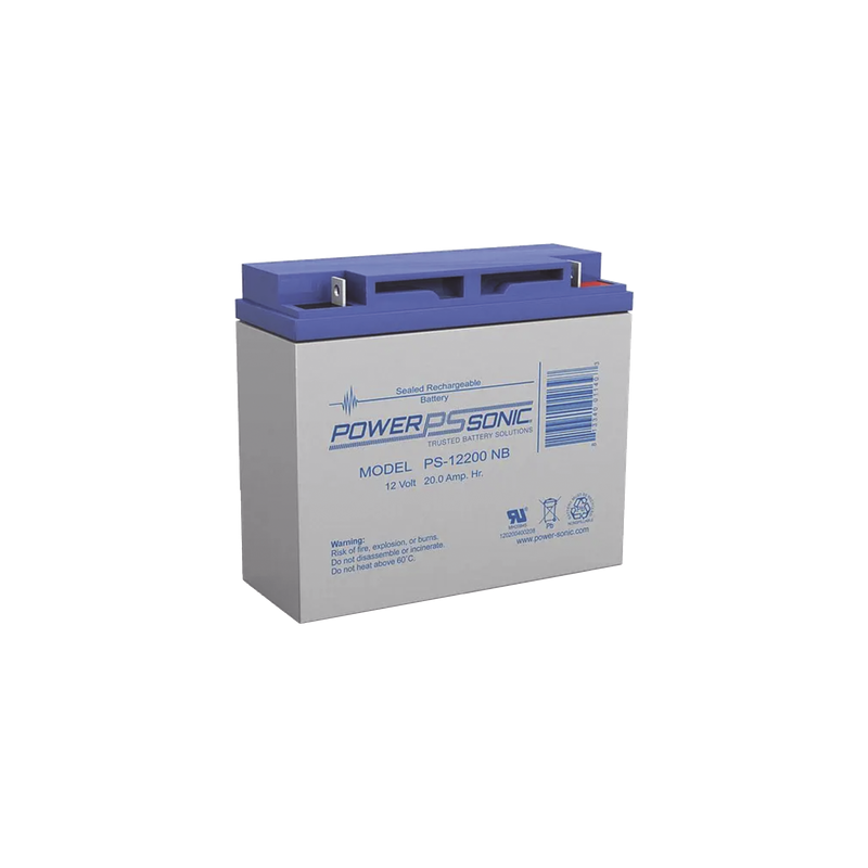 Batería 12V 20AH Power Sonic AGM/VRLA Respaldo UL