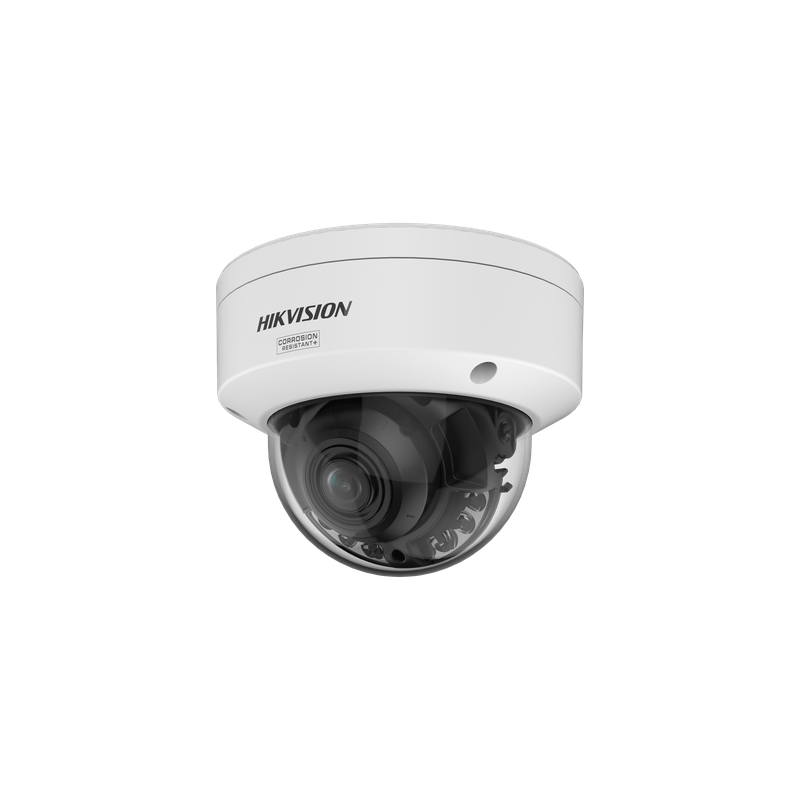 Domo IP / 4 Megapixel / Lente Mot. 2.8 a 12 mm / 131 ft IR + Luz Blanca / IP67 / WDR 130 dB / AcuSense 3.0 / NEMA 4X / AcuSeek
