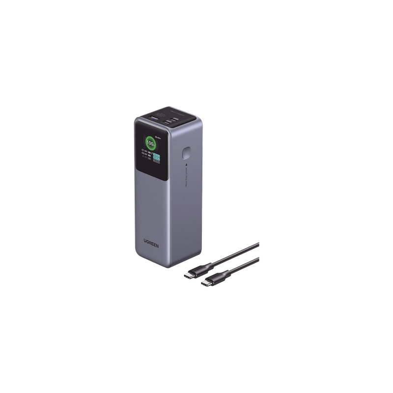 Power Bank UGREEN 25000mAh 200W PD 3.0 Carga Laptop