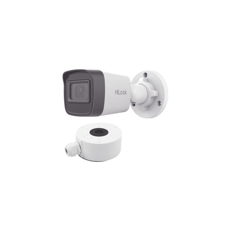 Cámara Bala IP / 4 Megapixel / IR 20 m (65.6 ft) / IP67 / PoE / dWDR / Lente 2.8 mm / 104° HFOV