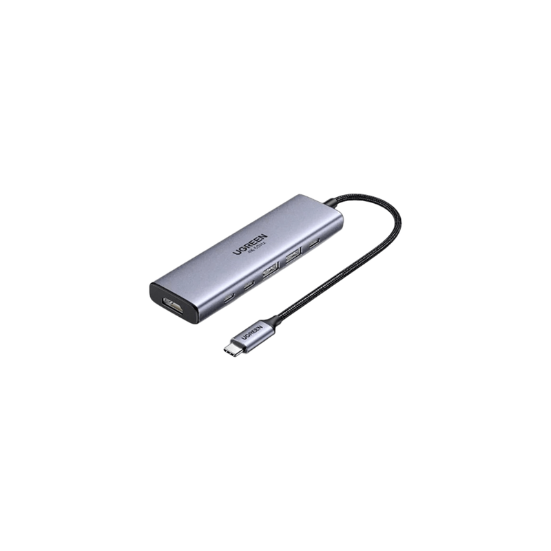 Hub USB-C 6 en 1 UGREEN HDMI 4K@60Hz, 2x USB-A 3.2 Gen 2, 2x