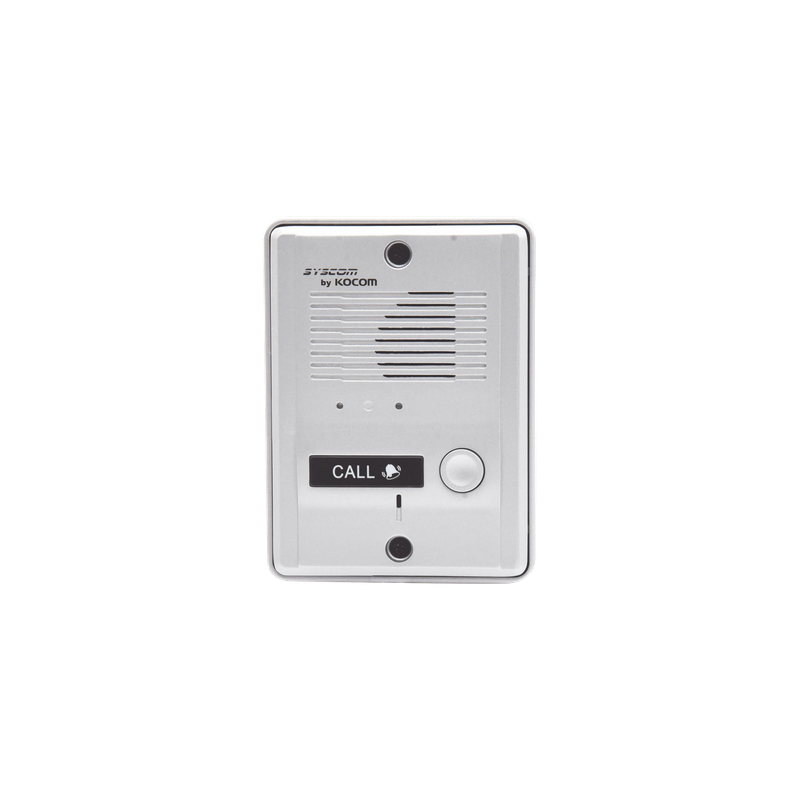 Frente de Calle Metálico / Audio Portero / Compatible KDP601A1M / Compatible KDP602A/D / Uso Exterior