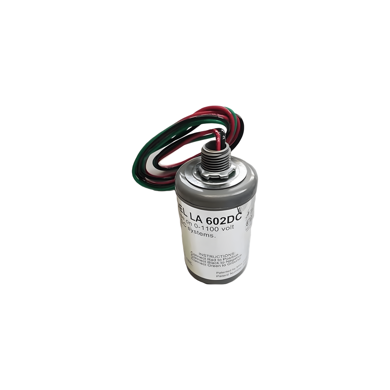 Protector de Descargas Atmosféricas / Sistemas Fotovoltaicos DC / 0-1100 Vcc / Tiempo de Respuesta 5 ns / Varistor de Óxido de Silicio / Instalación Externa