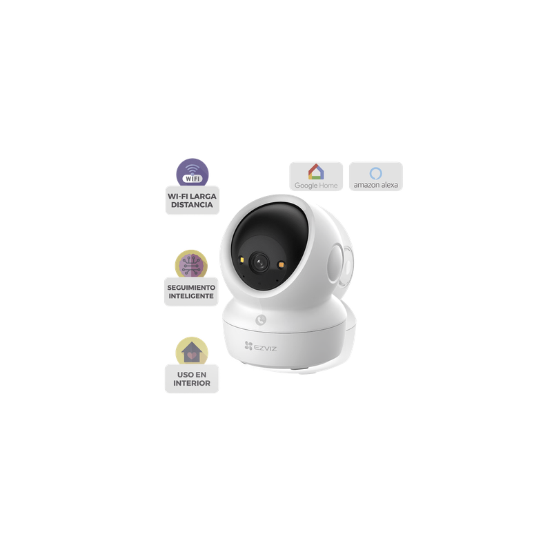 Cámara PT IP / 4K 8 Megapixel / Wi-Fi Dual 2.4/5 GHz / Visión Nocturna Color 10 m (32.8 ft) / Audio Bidireccional / Seguimiento Automático