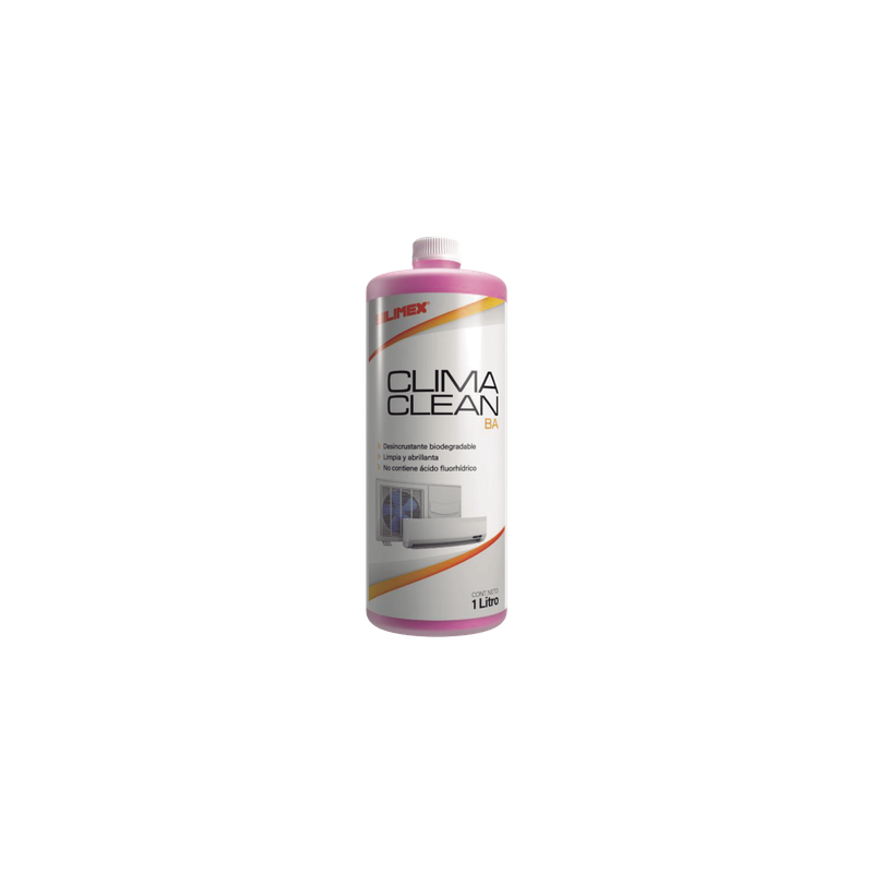 Limpiador Espumoso para Serpentines / Biodegradable / Desincrusta Grasa y Sarro / Mejora Eficiencia 20% / Base Ácida / Evita Corrosión