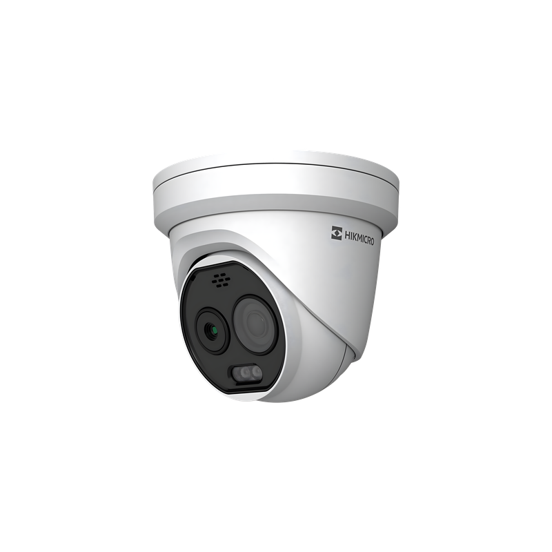 Hikvision Cámara Turret IP Bi-Espectral Térmica 160x120