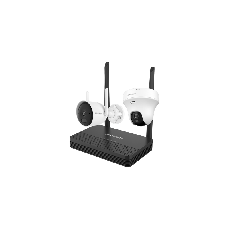 Kit IP Inalámbrico HIKVISION 4MP Dual Light Audio Bidireccio