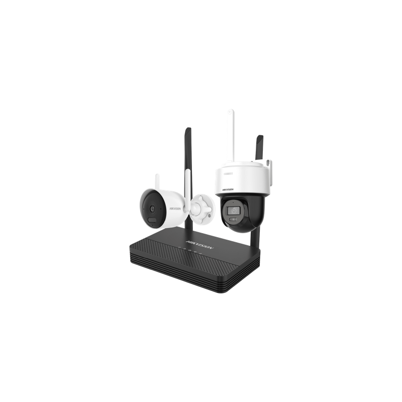 Kit IP Inalámbrico Hikvision NKS422WBPH 2MP Dual Light