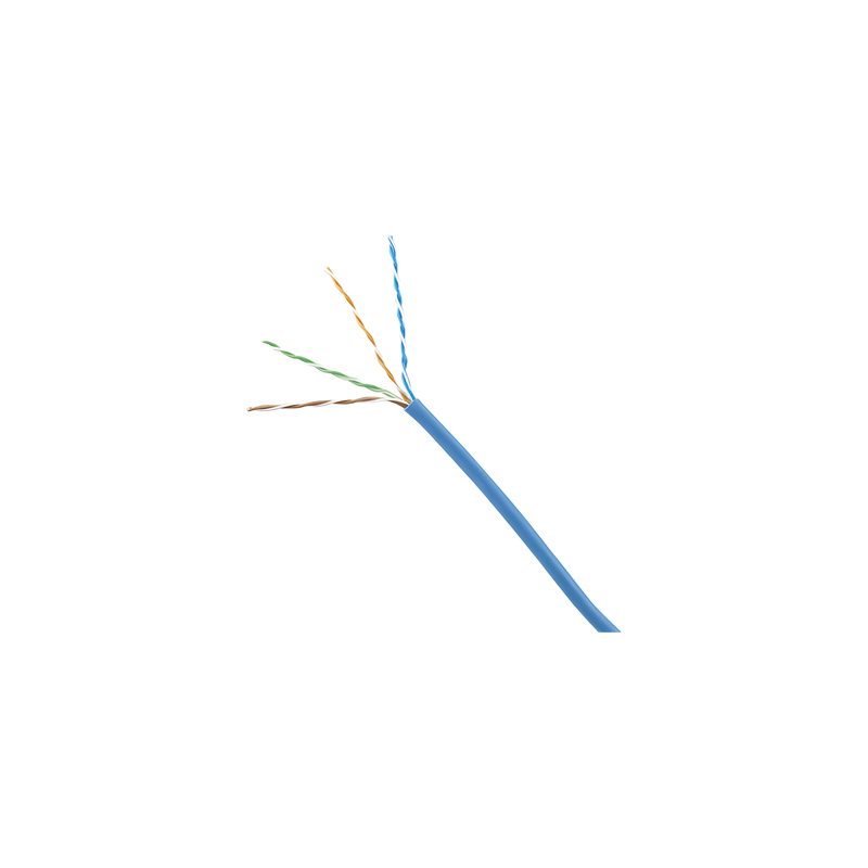 Cable UTP Cat 6 / 24 AWG / 305 m (1000 ft) / LSZH / Cobre sólido / 250 MHz / PoE