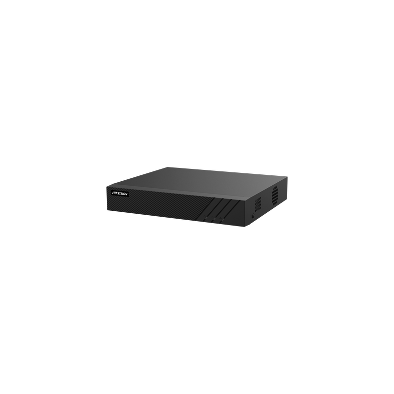 NVR IP / 4 Canales / 8 Megapixel (4K) / 4 Puertos PoE+ / 50 W Total / HDMI 4K / 1 Bahía HDD 8 TB / PoE Extendido 300 m (984.3 ft)
