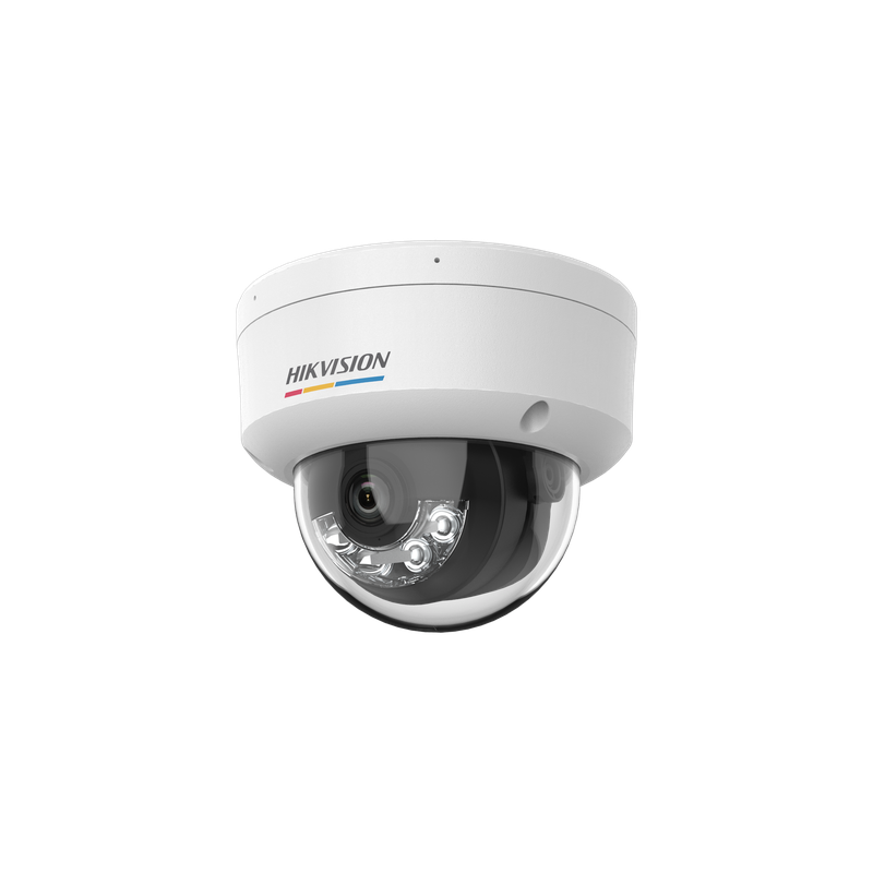 Domo IP Hikvision 4MP ColorVu 3.0 IK08 AcuSense Lite