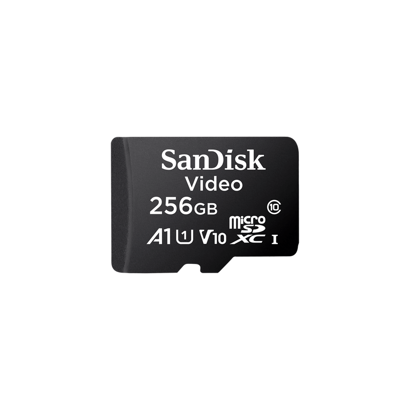 Memoria microSD / 256GB / Alta Resistencia / Clase 10 / UHS-I / -25°C a 85°C / 128 TBW