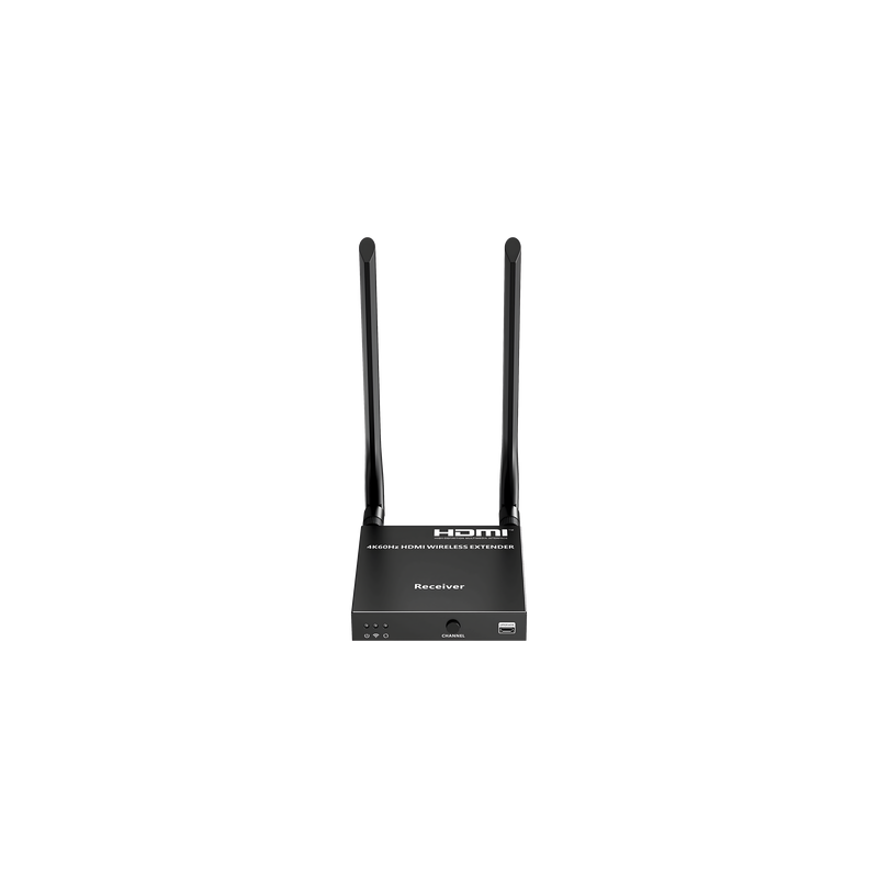 Receptor Inalámbrico HDMI / 4K@60Hz 4096x2160 / Tecnología ipcolor STREAM / Banda 5G 5.18-5.24 GHz / Alcance 50 m (164 ft) / 1 a 4 Conexiones Simultáneas