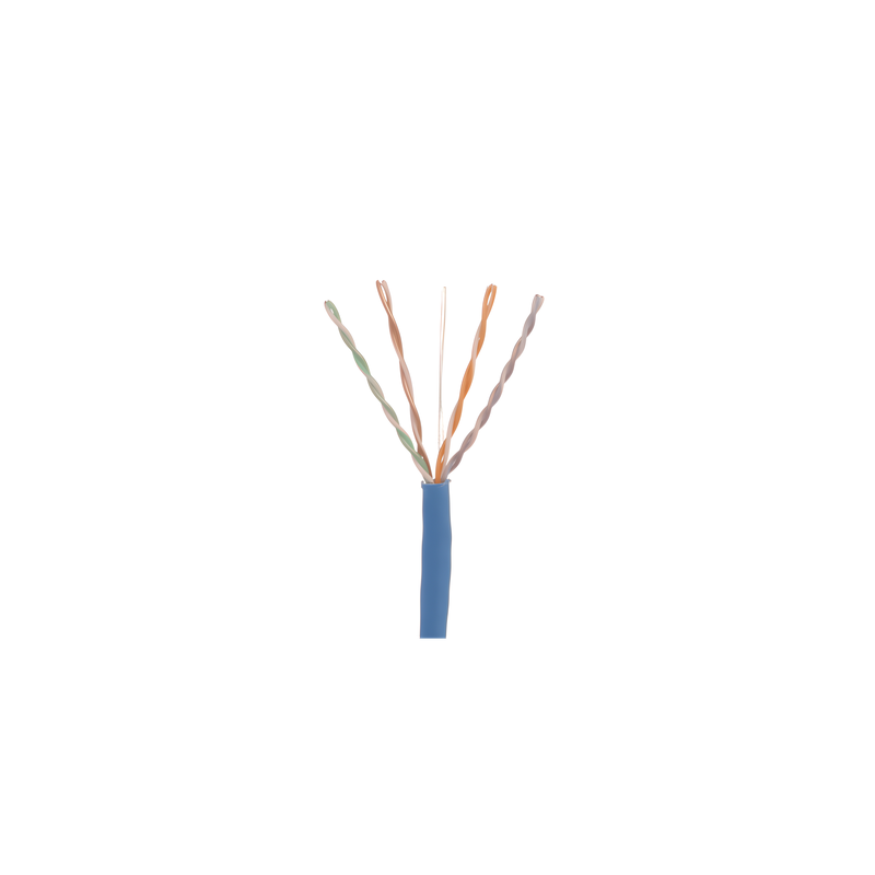 Bobina Cable UTP Cat6 305m Cobre CMP Plenum Azul PANDUIT