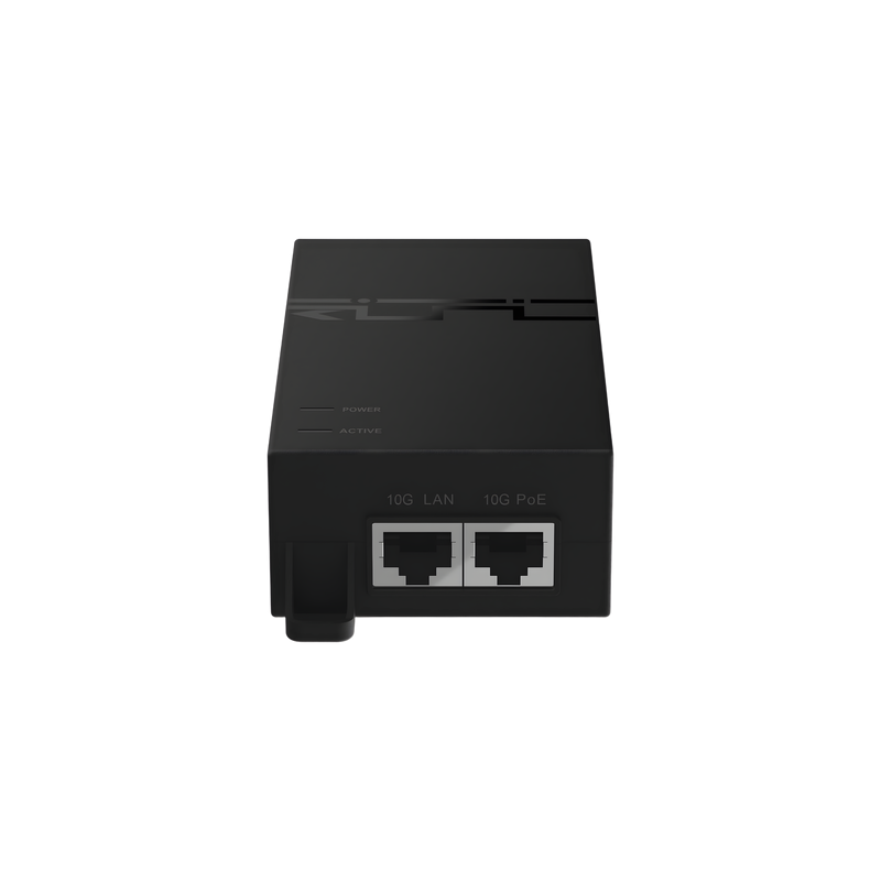 Inyector PoE / 56V / 1.08A / 60W / 2 Puertos Multi-Gigabit 10G / IEC C5 / Entrada 100-240V