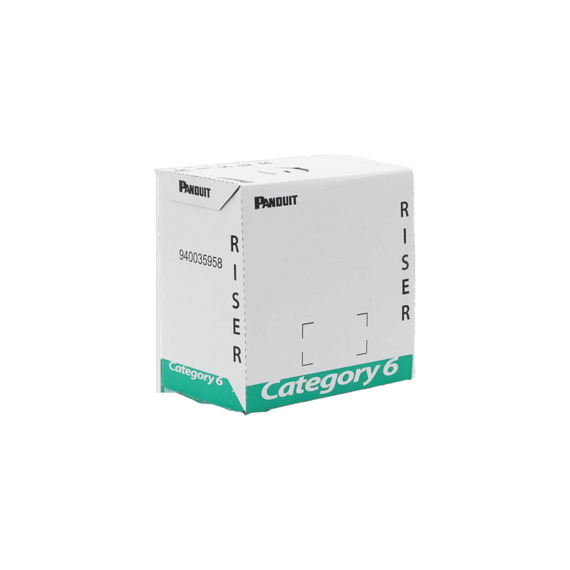 Cable PANDUIT Cat 6 UTP 23 AWG 305m CMR Azul