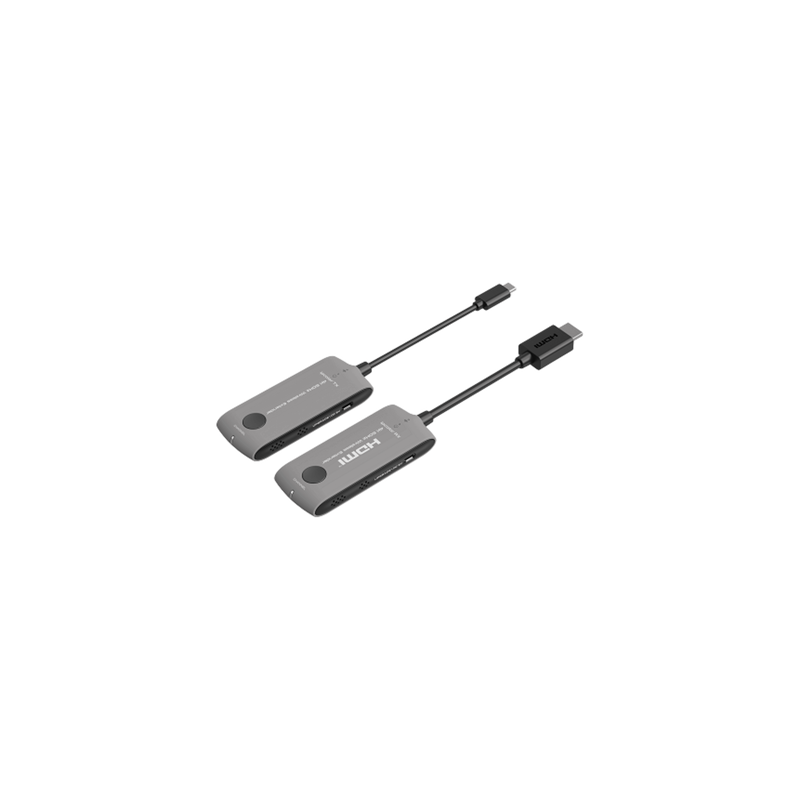 Extensor HDMI Inalámbrico / 4K@60Hz / Type-C / Wi-Fi 6 / 5 GHz / 20 m (65.6 ft) / HDCP 2.2 / 18 Gbps / 16:1 TX-RX