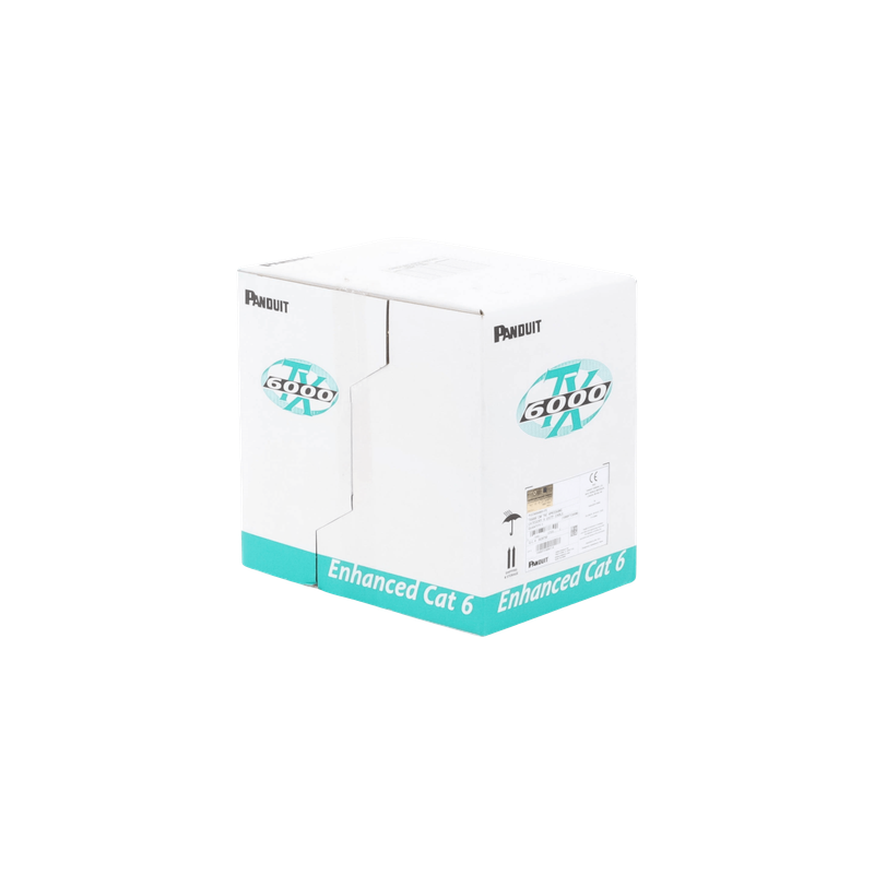 Bobina Cable UTP Cat6A Panduit 305m Blanco
