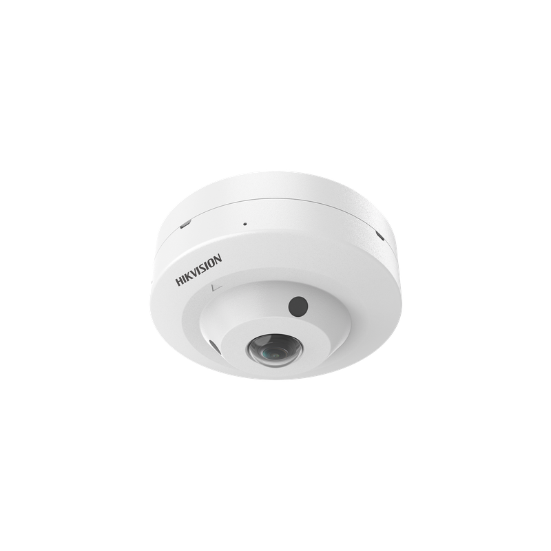 Cámara Fisheye HIKVISION 5MP 180° Dual Light Audio Coaxitron