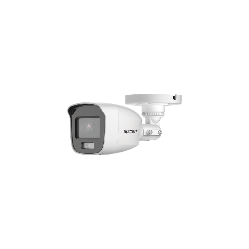 Cámara Bala TURBOHD / 3K / Dual Light 20 m (65.6 ft) / Lente 2.8 mm / 105° HFOV / IP66 / Audio por Coaxitron / Smart-Hybrid Light