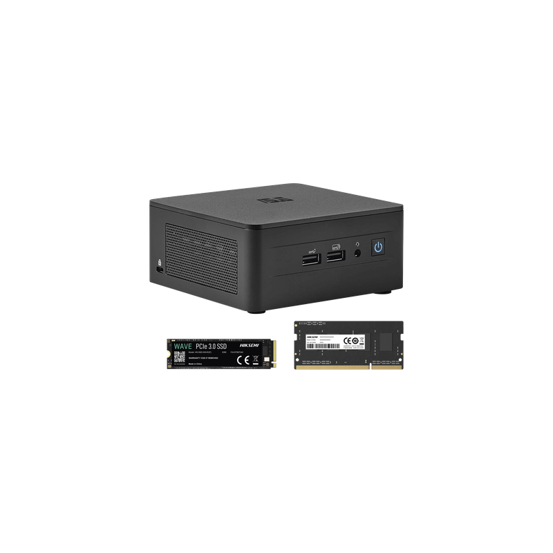 Mini PC Kit / Intel Core i7-1360P / 8 GB RAM / 256 GB SSD / HDMI Múltiples Pantallas / Formato Compacto