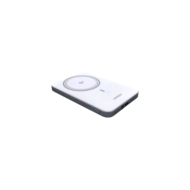 Power Bank Magnético Inalámbrico / 5000 mAh / 15W MagSafe y Qi / 20W USB-C PD 3.0 / Carga Simultánea / Ultrafino 8.6 mm (0.34 in)