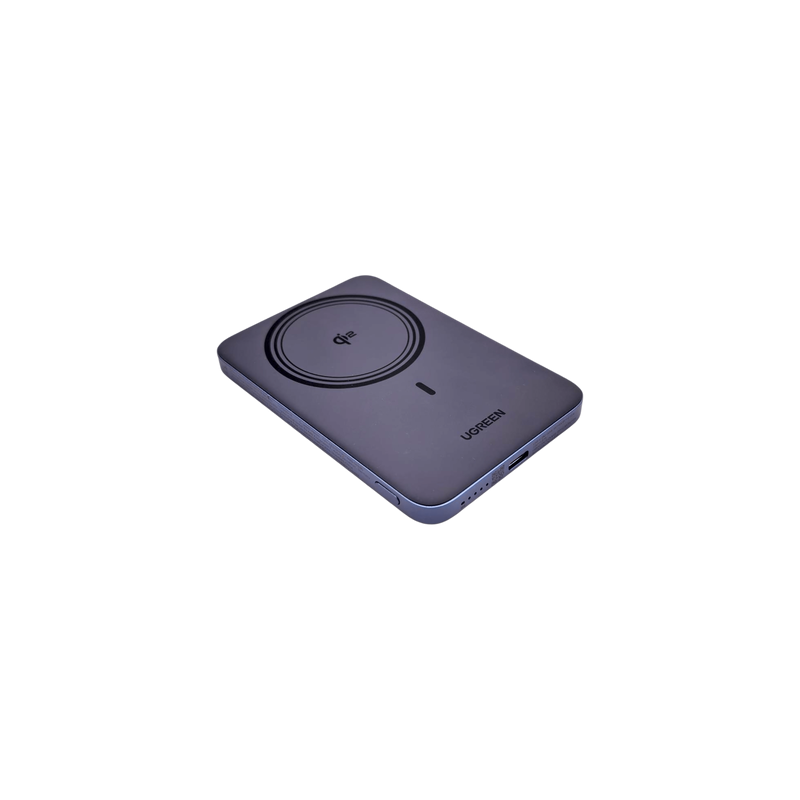Power Bank Magnético Inalámbrico / 5000 mAh / USB-C 20W PD3.0 / Carga Inalámbrica 15W / Ultrafino 8.6 mm (0.3 in) / Carga Simultánea