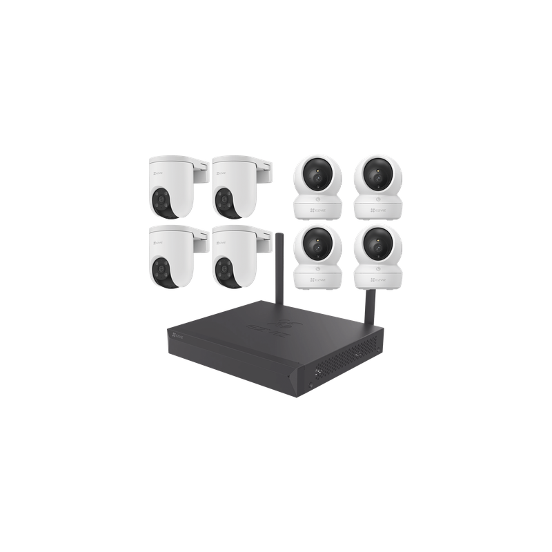 Kit Cámaras EZVIZ 8 Canales 3MP Wi-Fi Audio Bidireccional | Precio México - Envío Inmediato | LM Soluciones