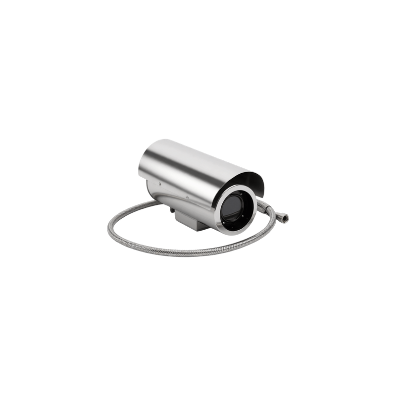 Gabinete Protector IP68 / Acero Inoxidable Dual / Operación hasta 80°C / Sistema de Enfriado por Aire / Vidrio Frontal 65 mm