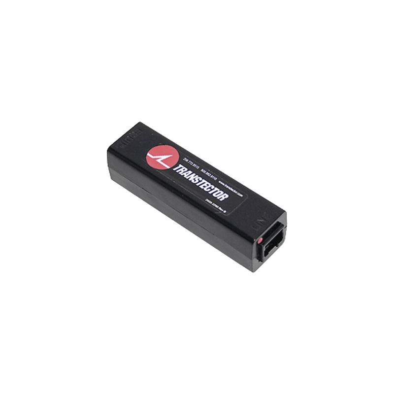 Protector de Sobretensión PoE Gigabit Ethernet / 1000 Mbps / Tecnología GDT / Protección L-G / PoE+ 30W / -40°C a 75°C