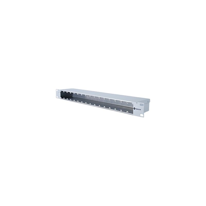 Chassis de Aterrizaje / 16 Módulos Ethernet/Gigabit / Rack 19" / -40 a 85°C / 1.58x0.28x0.15 ft