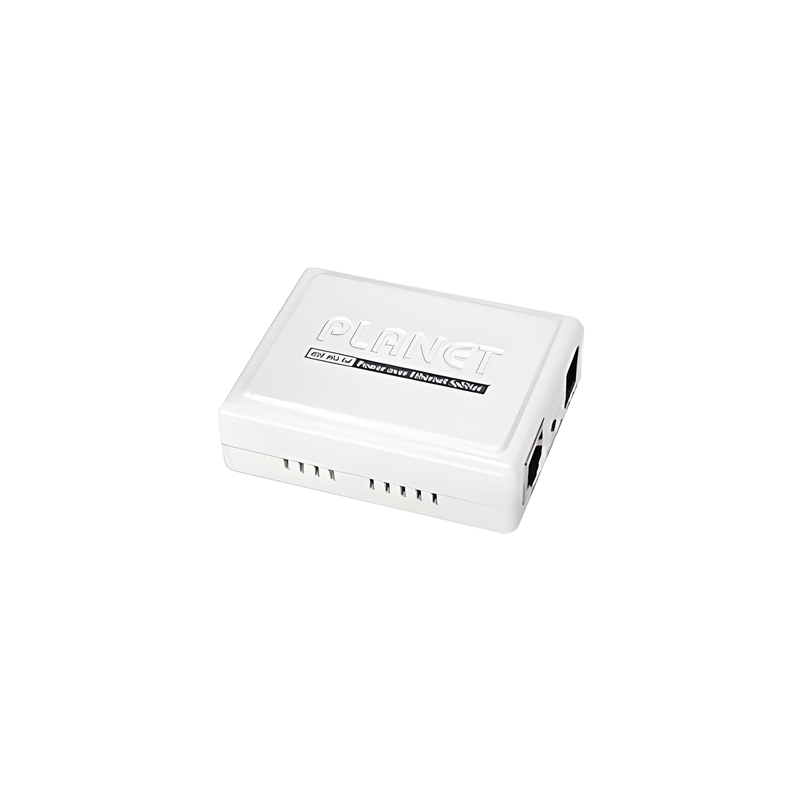 Inyector PoE PLANET 1 Puerto 802.3af 10/100 Mbps